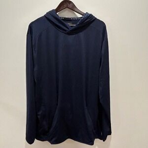 PURE Hockey Mens Lightweight Active Hoodie Navy Long Sleeve Pullover